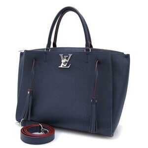 Louis Vuitton Lock Me Go Marine Blue Rouge Shoulder bag